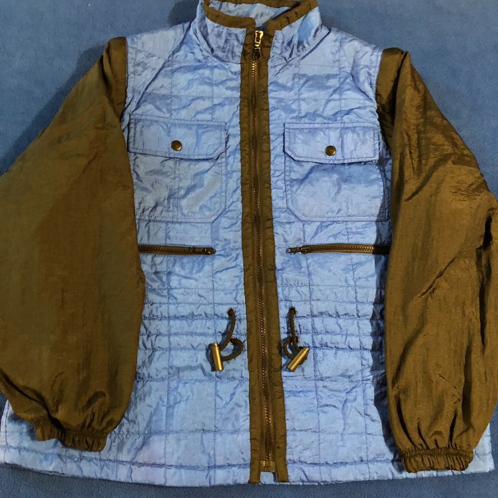 Vintage Active Club 90s Zip Sleeve Outdoors Pocket Pull String Men's Size Large